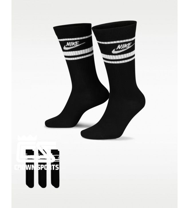 Nike Sportswear Dri-FIT Everyday Essential Crew Socks (3 Pairs) DX5089-010